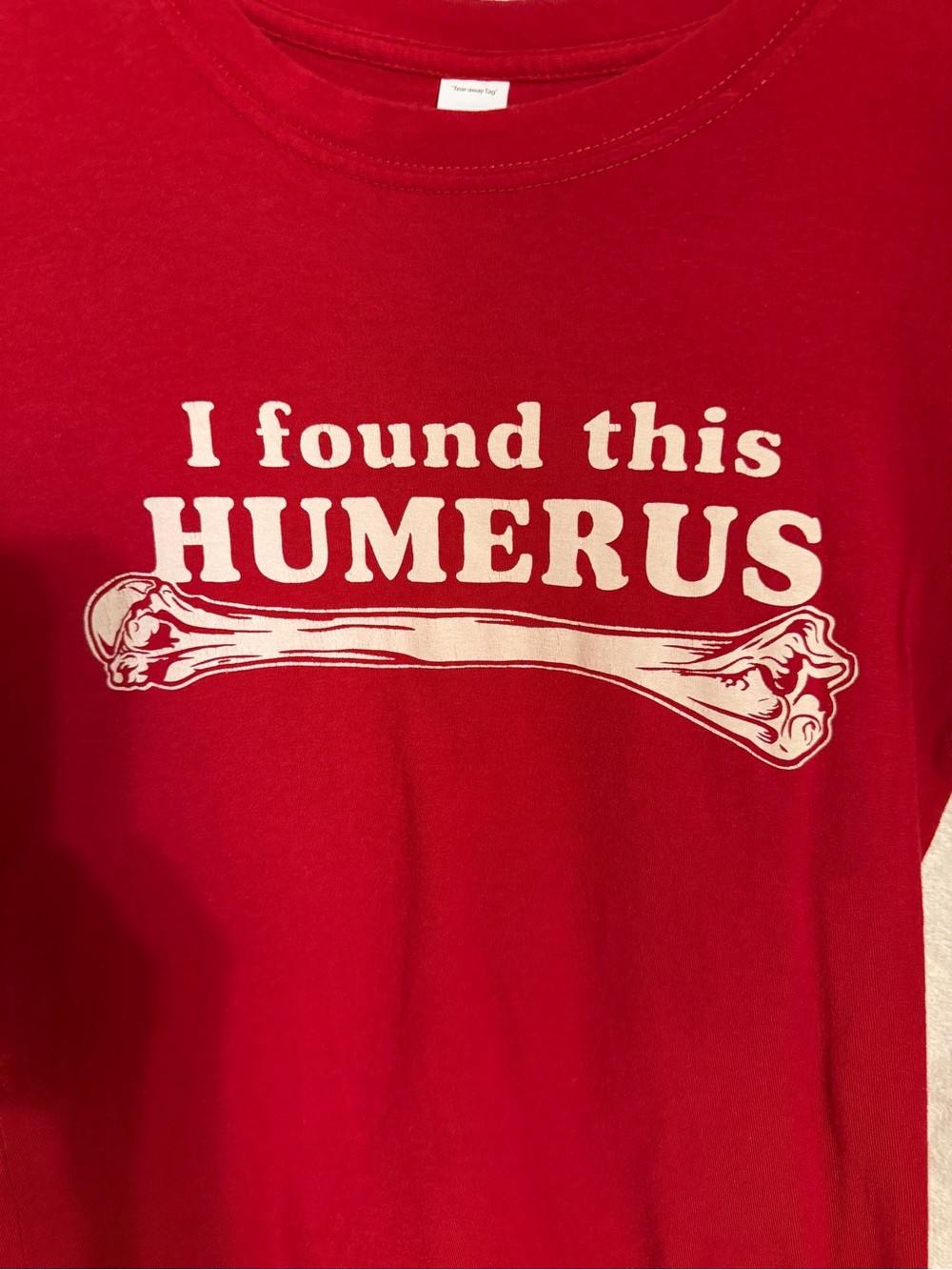 Red I Found this…. T-shirt